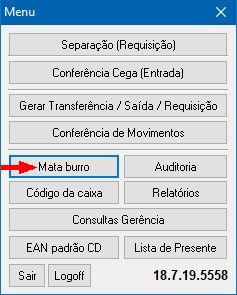 Coletor_Mata_Burro_Menu