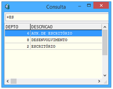 Padrões das consultas